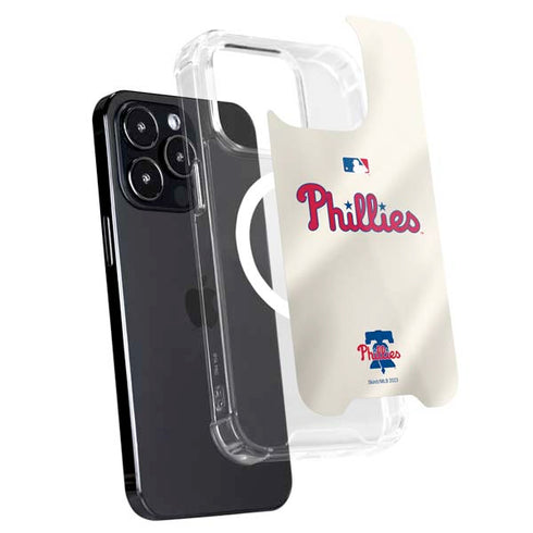 MLB Philadelphia Phillies Road Jersey iPhone 16 Pro Max MagSafe Case