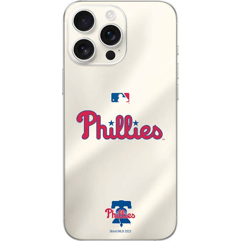 MLB Philadelphia Phillies Road Jersey iPhone 16 Pro Max Skin