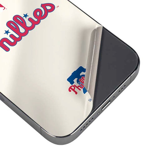 MLB Philadelphia Phillies Road Jersey iPhone 16 Pro Max Skin