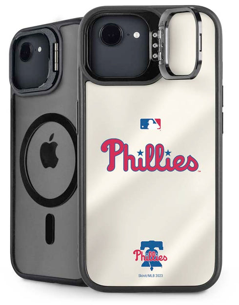MLB Philadelphia Phillies Road Jersey iPhone 16e Kickstand Case