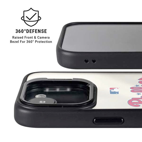 MLB Philadelphia Phillies Road Jersey iPhone 16e Kickstand Case