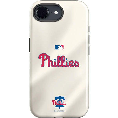MLB Philadelphia Phillies Road Jersey iPhone 16e Impact Case