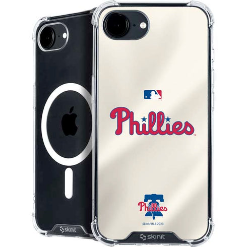 MLB Philadelphia Phillies Road Jersey iPhone 16e MagSafe Case