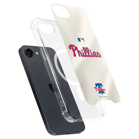 MLB Philadelphia Phillies Road Jersey iPhone 16e MagSafe Case