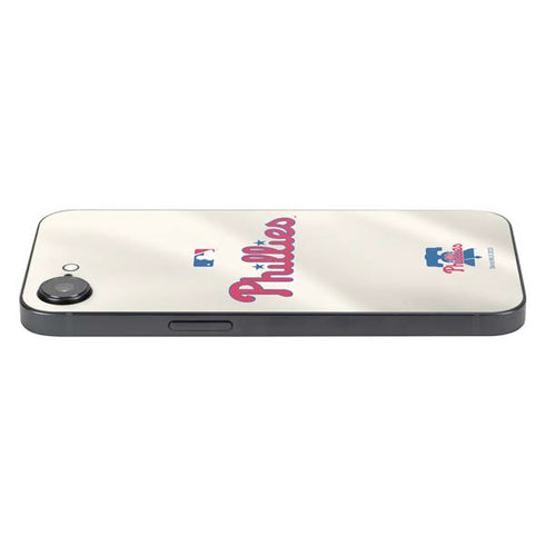 MLB Philadelphia Phillies Road Jersey iPhone 16e Skin