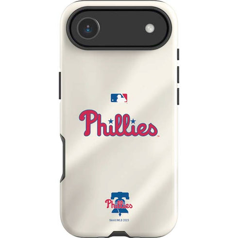 MLB Philadelphia Phillies Road Jersey iPhone 17 Air Impact Case