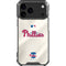 MLB Philadelphia Phillies Road Jersey iPhone 17 Pro Max Clear Case