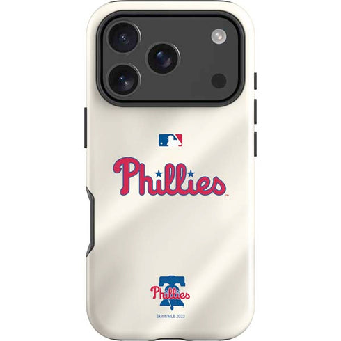 MLB Philadelphia Phillies Road Jersey iPhone 17 Pro Max Impact Case