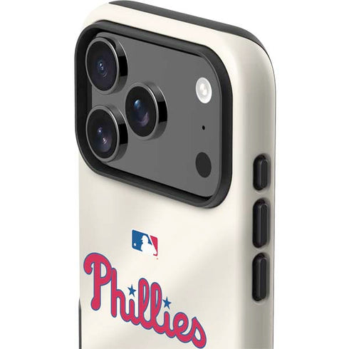 MLB Philadelphia Phillies Road Jersey iPhone 17 Pro Max Impact Case