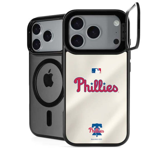 MLB Philadelphia Phillies Road Jersey iPhone 17 Pro Max Kickstand Case