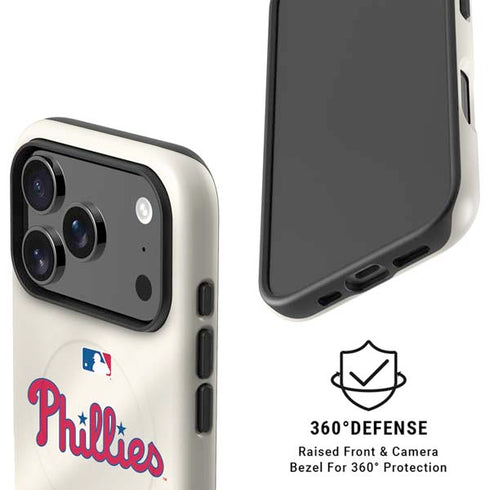 MLB Philadelphia Phillies Road Jersey iPhone 17 Pro Max Magsafe Impact Case