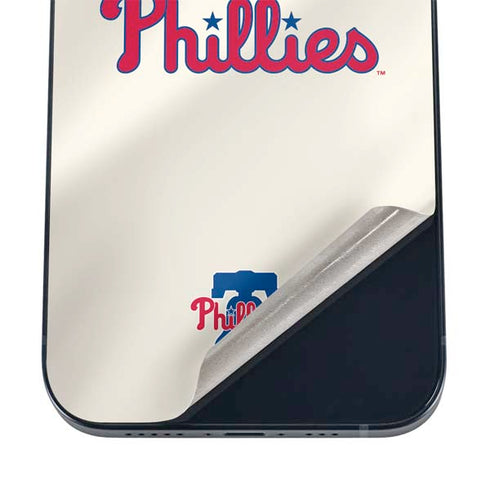 MLB Philadelphia Phillies Road Jersey iPhone 17 Skin
