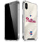 MLB Philadelphia Phillies Road Jersey iPhone X/XS Clear Case