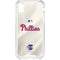 MLB Philadelphia Phillies Road Jersey iPhone XS Clear Case