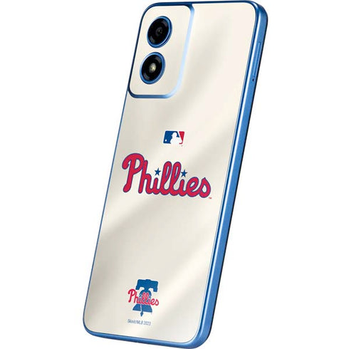 MLB Philadelphia Phillies Road Jersey Moto G Play 4G (2024) Skin
