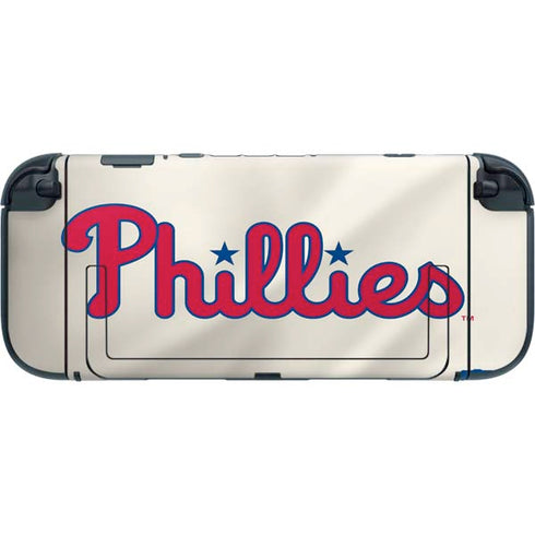 MLB Philadelphia Phillies Road Jersey Nintendo Switch 2 (2025) with Joy-Con Skin