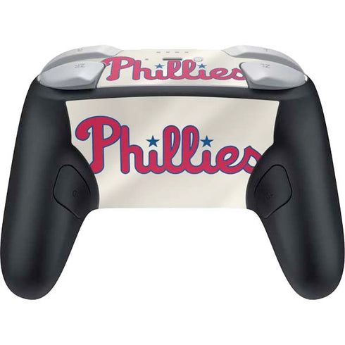 MLB Philadelphia Phillies Road Jersey Nintendo Switch 2 (2025) Pro Controller Skin