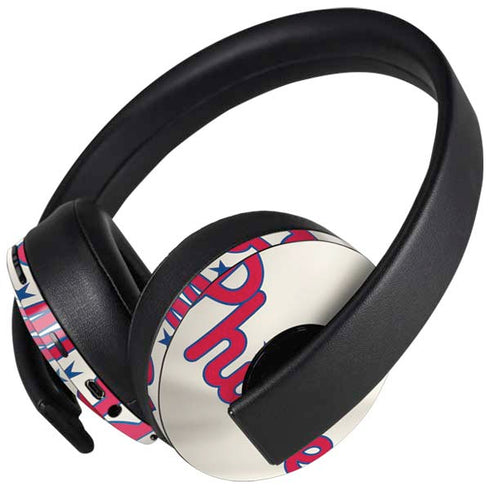 MLB Philadelphia Phillies Road Jersey PlayStation 4 Gold Wireless Headset Skin