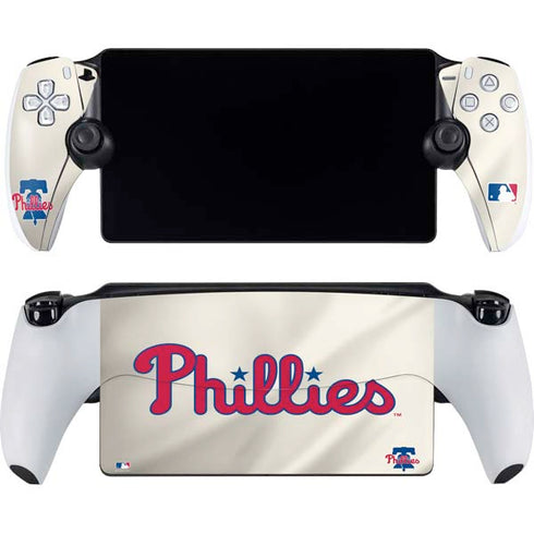 MLB Philadelphia Phillies Road Jersey PlayStation Portal Remote Player Skin