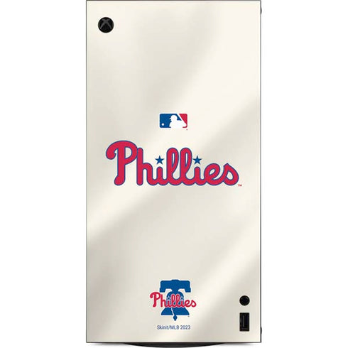MLB Philadelphia Phillies Road Jersey XBox Series X Digital Edition Console Skin