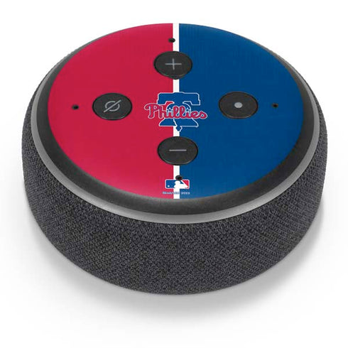 MLB Philadelphia Phillies Split Amazon Echo Dot Skin