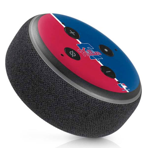 MLB Philadelphia Phillies Split Amazon Echo Dot Skin