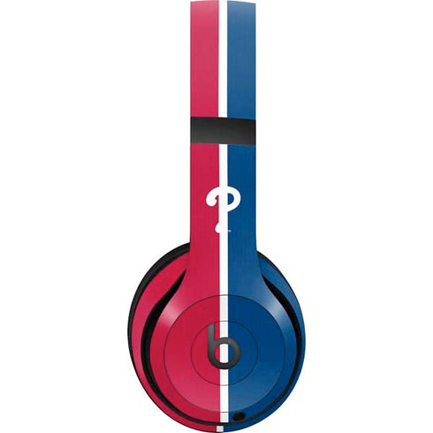 MLB Philadelphia Phillies Split Beats Studio Pro Wireless Headphones Skin