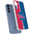 MLB Philadelphia Phillies Split Galaxy A35 5G Clear Case