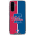 MLB Philadelphia Phillies Split Galaxy A36 5G Clear Case