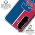 MLB Philadelphia Phillies Split Galaxy A36 5G Clear Case