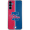 MLB Philadelphia Phillies Split Galaxy A55 5G Clear Case