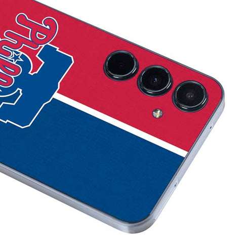 MLB Philadelphia Phillies Split Galaxy A55 5G Skin