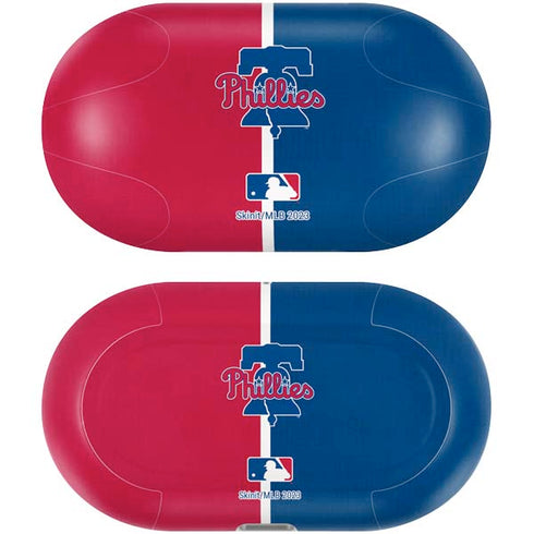 MLB Philadelphia Phillies Split Galaxy Buds Plus Skin