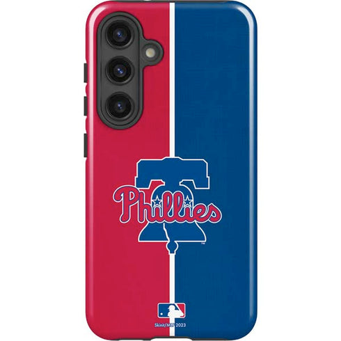 MLB Philadelphia Phillies Split Galaxy S25 Impact Case