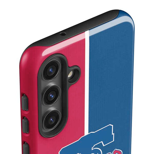 MLB Philadelphia Phillies Split Galaxy S25 Impact Case