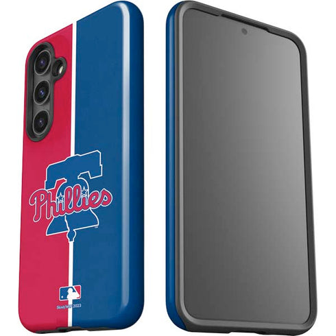 MLB Philadelphia Phillies Split Galaxy S25 Impact Case