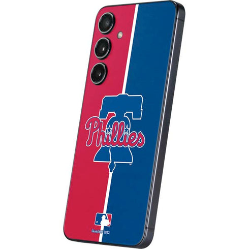 MLB Philadelphia Phillies Split Galaxy S25 Plus Skin