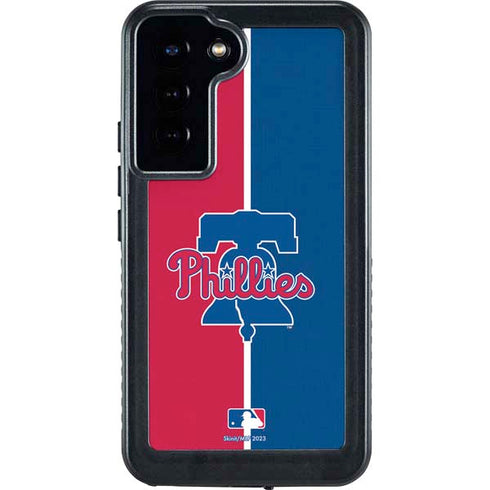 MLB Philadelphia Phillies Split Galaxy S24 Plus Waterproof Case
