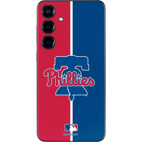 MLB Philadelphia Phillies Split Galaxy S25 Skin