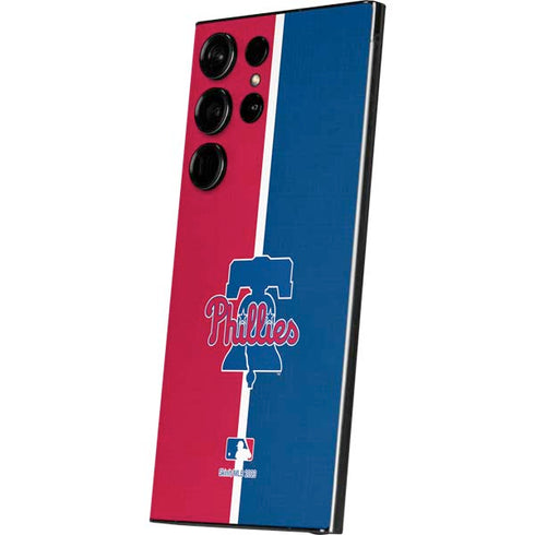 MLB Philadelphia Phillies Split Galaxy S25 Ultra Skin