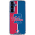 MLB Philadelphia Phillies Split Galaxy S25 Plus Clear Case