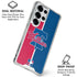 MLB Philadelphia Phillies Split Galaxy S25 Ultra Clear Case
