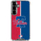 MLB Philadelphia Phillies Split Galaxy S26 Clear Case
