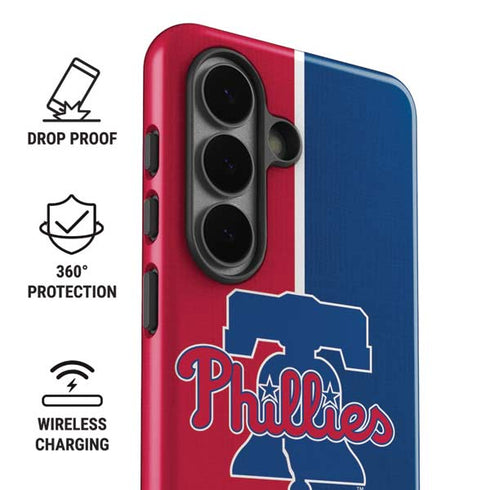 MLB Philadelphia Phillies Split Galaxy S26 Plus Impact Case