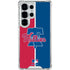 MLB Philadelphia Phillies Split Galaxy S26 Ultra Clear Case