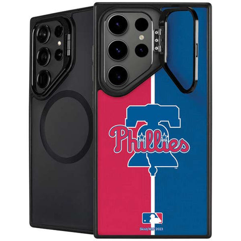 MLB Philadelphia Phillies Split Galaxy S26 Ultra Kickstand Case
