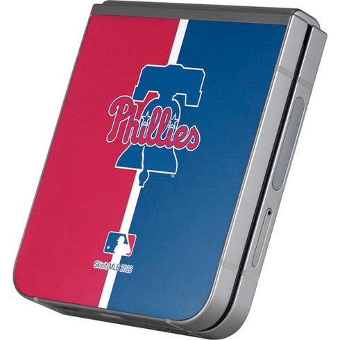 MLB Philadelphia Phillies Split Galaxy Z Flip6 Skin
