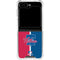 MLB Philadelphia Phillies Split Galaxy Z Flip6 Clear Case