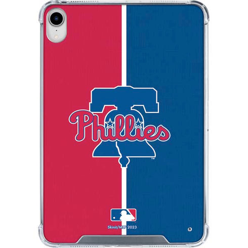 MLB Philadelphia Phillies Split iPad 11th Gen (2025) Clear Case