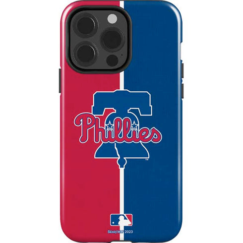 MLB Philadelphia Phillies Split iPhone 15 Pro Impact Case
